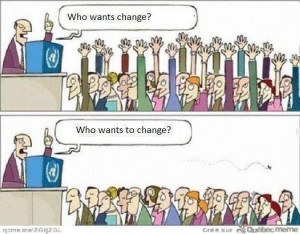 who wants change?