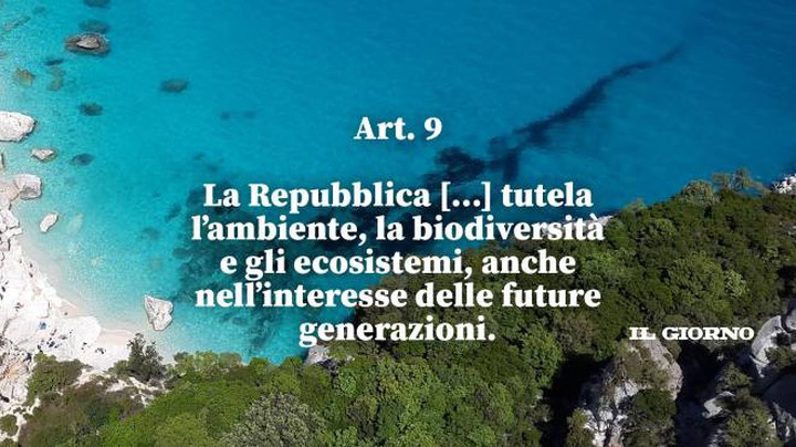 La tutela dell’ambiente entra nella Costituzione italiana