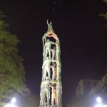 Tarragona.5.scultura di torre umana