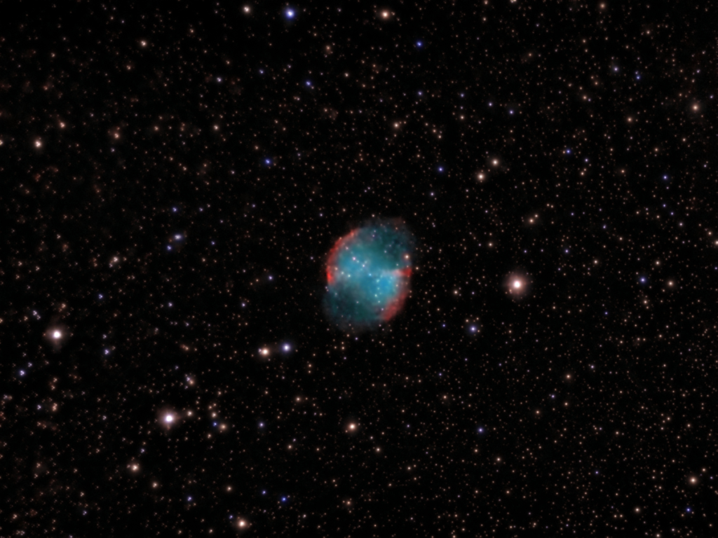 M27 Nebulosa manubrio eVscope2 20260905 193228