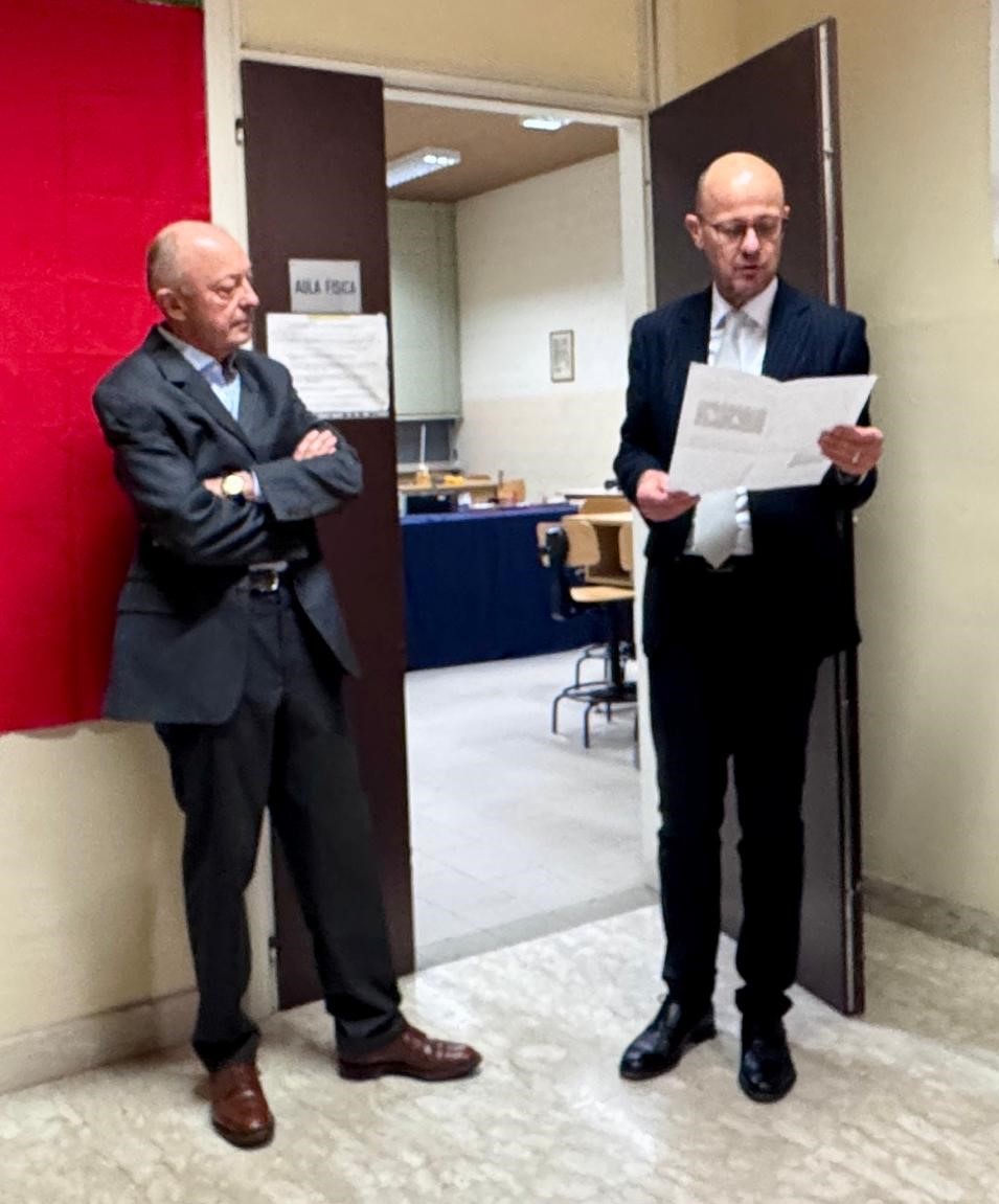 Cerimonia di intitolazione dell’aula di Fisica alla professoressa Germana Penna