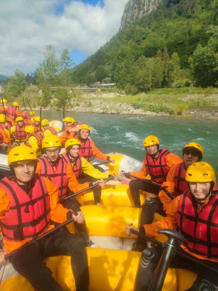 Progetto Rafting per le Classi Quinte
