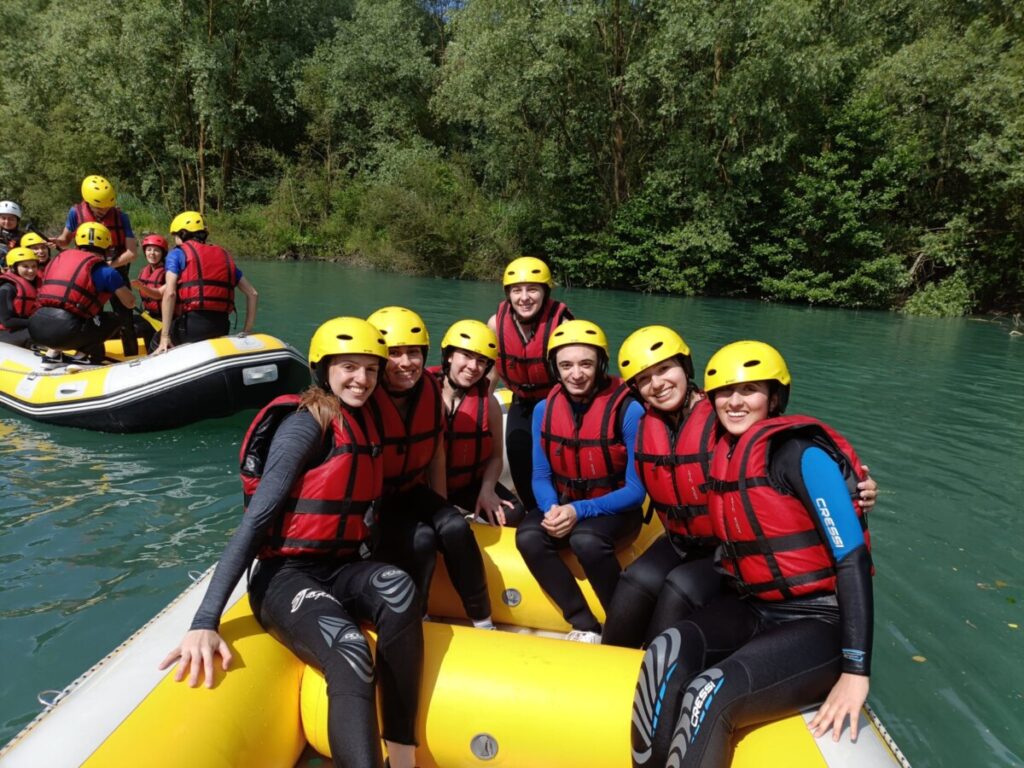 Progetto Rafting per le Classi Quinte